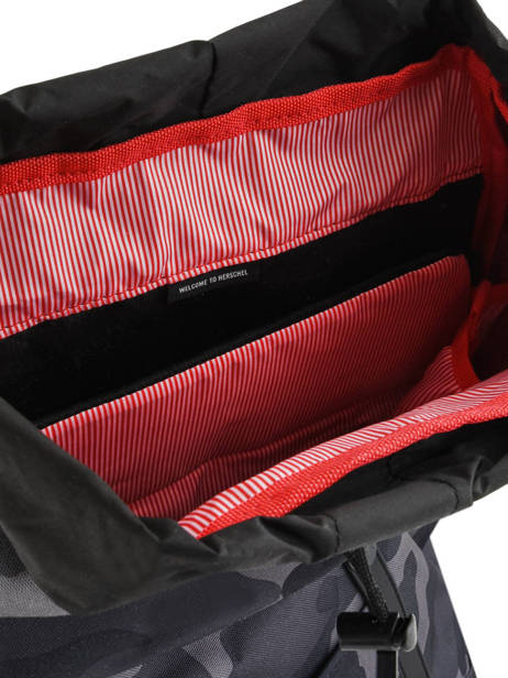 Rugzak 1 Compartiment Herschel Grijs classics PBG10066 ander zicht 2