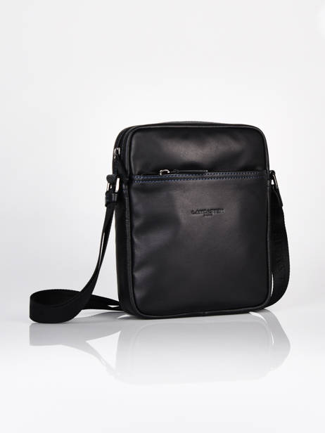 Cross Body Tas Lancaster Zwart soft vintage homme 14 ander zicht 1