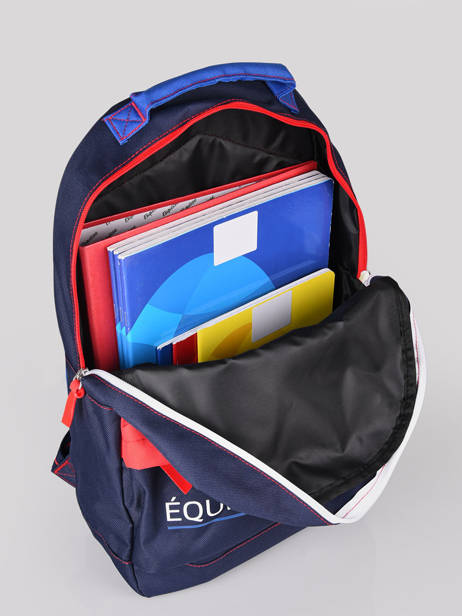 Rugzak 1 Compartiment Federat. france football Blauw le coq 213X204B ander zicht 3