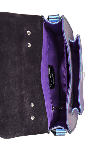 Cross Body Tas Mlle George Scarabee Leder Paul marius Veelkleurig scarabee GEORGSCA ander zicht 3