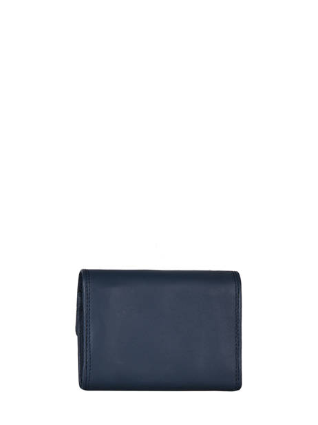 Portemonnee Leder Katana Blauw marina 753058 ander zicht 2