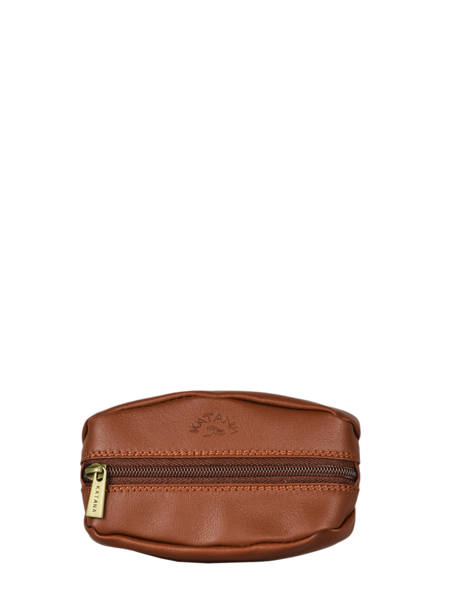 Portemonnee Leder Katana marina 753095