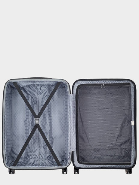 Harde Reiskoffer Air Armour Delsey Zwart air armour 3866-821 ander zicht 3