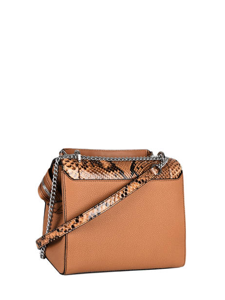 Handtas M Ninon Python Lancel Bruin ninon A09370 ander zicht 5