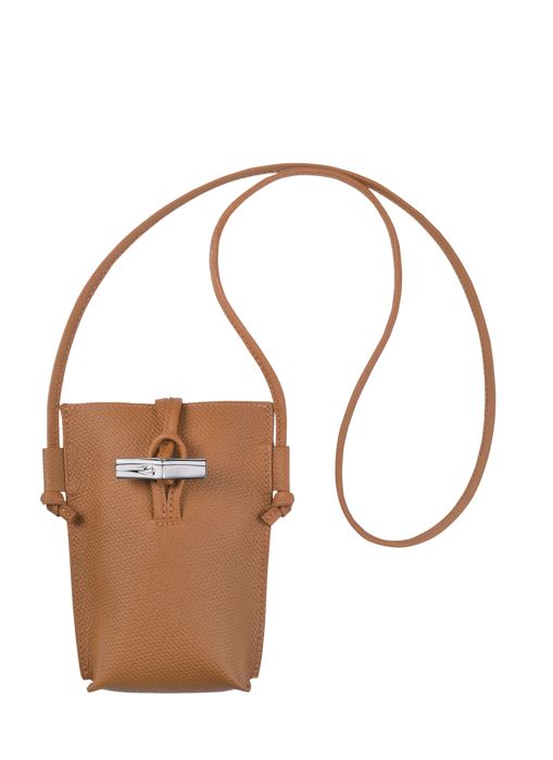 Longchamp Roseau Etui ipod/cd Bruin