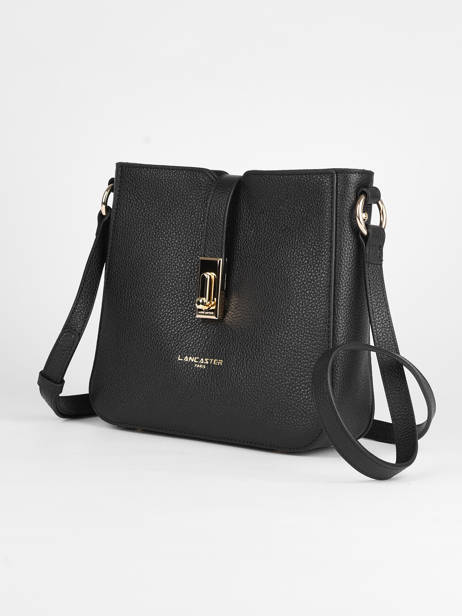 Cross Body Tas Milano Leder Lancaster Zwart milano horizon sophie 47 ander zicht 2