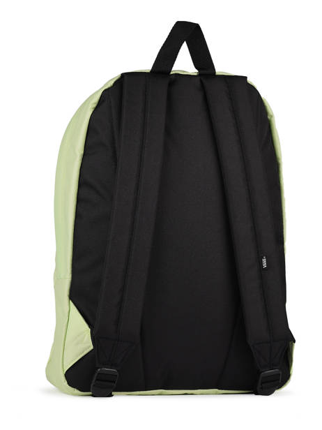 Rugzak 1 Compartiment Vans Groen backpack VN0A3UI6 ander zicht 5