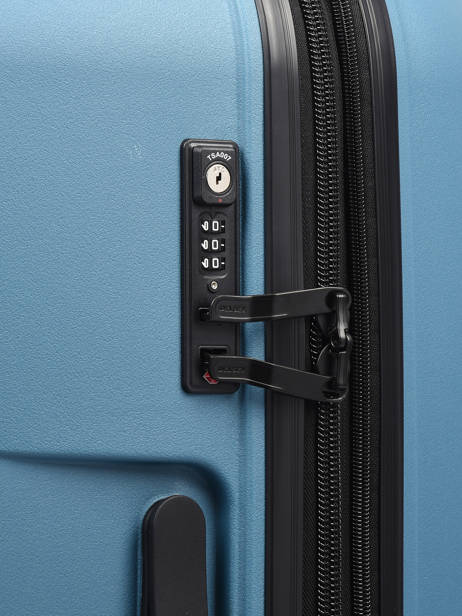 Uitbreidbare Harde Reiskoffer Belmont + Delsey Blauw belmont + 3861821 ander zicht 1