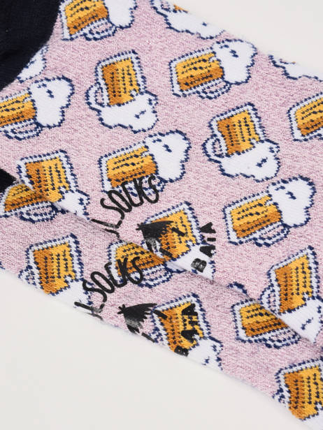 Sokken Cabaia Roze socks FLA ander zicht 5