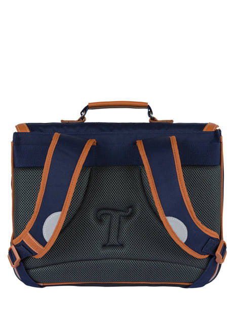 Boekentas 2 Compartimenten Tann's Blauw les fantaisies g - 22-38111 ander zicht 4