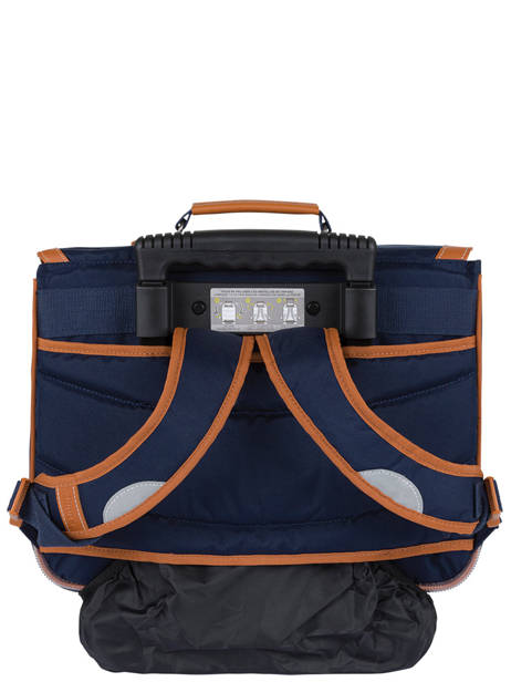 Boekentas Op Wieltjes 2 Compartimenten Tann's Blauw les fantaisies g - 22-42111 ander zicht 4
