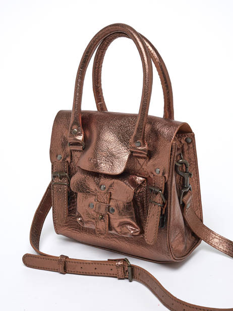 Handtas Vintage Leder Paul marius Bruin vintage S ander zicht 2