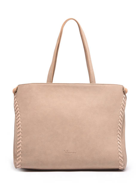 Business Schoudertas A4 Formaat Woomen Beige gentiane WGEN82