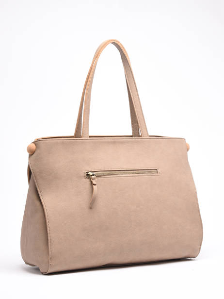Business Schoudertas A4 Formaat Woomen Beige gentiane WGEN82 ander zicht 4