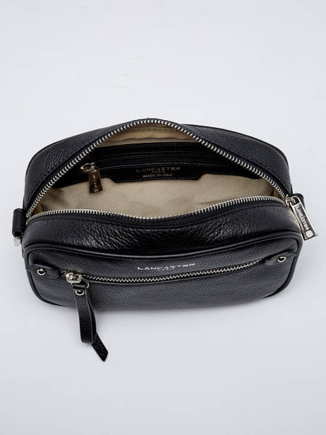 Cross Body Tas Firenze Leder Lancaster Zwart firenze 1 ander zicht 2