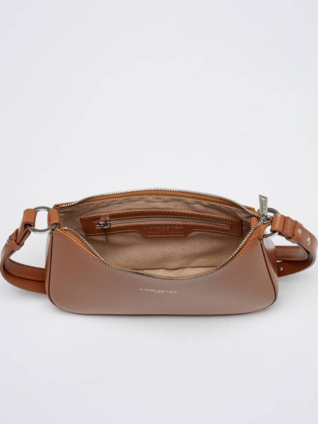 Cross Body Tas Suave Leder Lancaster Beige suave ace 22 ander zicht 3