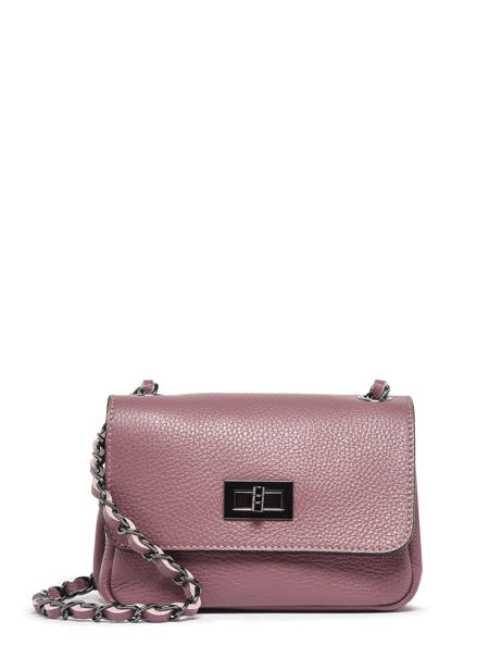 Cross Body Tas Caviar Leder Milano Violet caviar CA21122