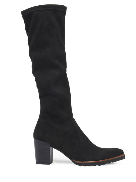 Thais Laarzen Met Hak Uit Leder Dorking Zwart theme D7890