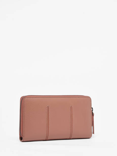 Portefeuille Foulonné Leder Yves renard Roze foulonne 29984 ander zicht 2