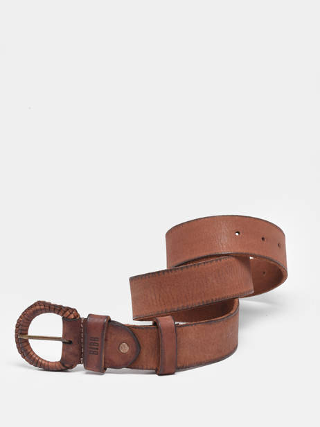 Riem Biba Bruin belt DEL1A ander zicht 3