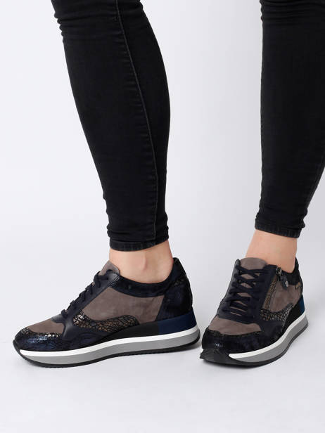 Olimpia Sneakers Mephisto Blauw women OLIMPIA ander zicht 3
