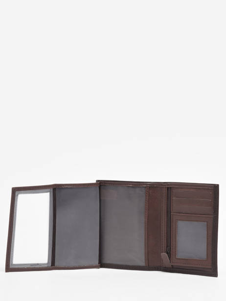 Portefeuille Met Portemonnee Leder Miniprix Bruin essentiel 8319 ander zicht 2