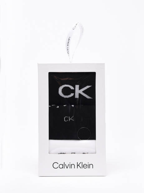 Set Van 3 Paar Sokken Calvin klein jeans Zwart socks women 71219849 ander zicht 1