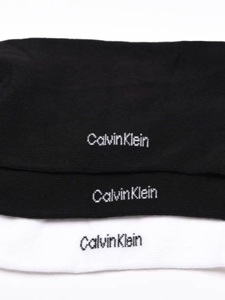 Set Van 3 Paar Sokken Calvin klein jeans Zwart socks women 71219849 ander zicht 3