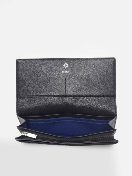 Portefeuille Met Overslagflap Emilie Leder Le tanneur Zwart emily TEMI3615 ander zicht 1