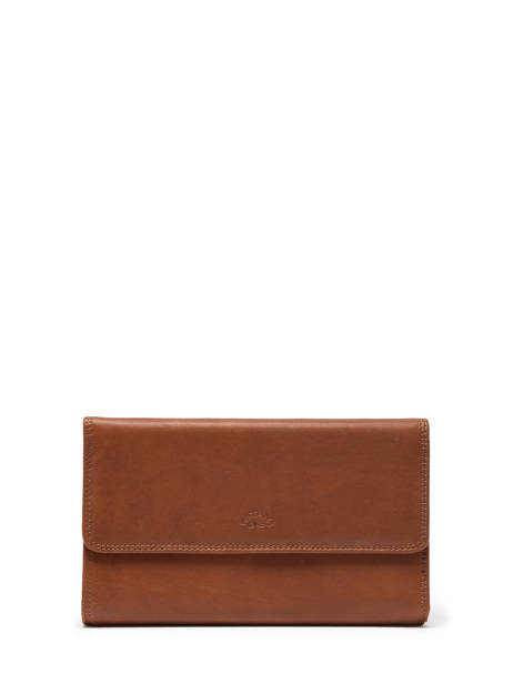Portemonnee Leder Katana marina 753080