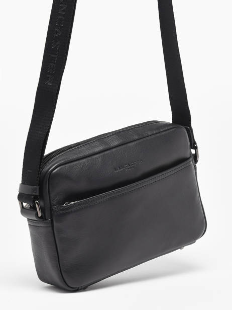 Cross Body Tas Lancaster Zwart soft vintage homme 33 ander zicht 2