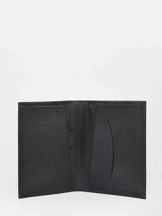 Longchamp Le foulonné Papierhouder Zwart