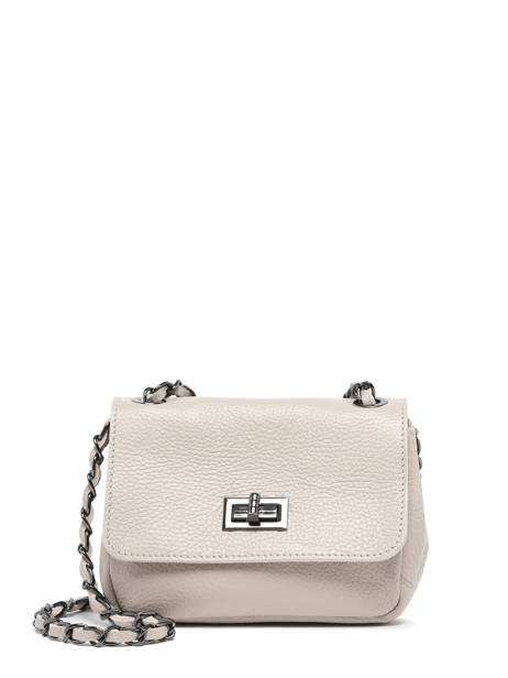 Cross Body Tas Caviar Leder Milano Beige caviar CA21122