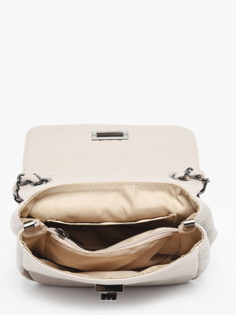 Cross Body Tas Caviar Leder Milano Beige caviar CA21122 ander zicht 3