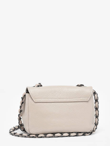 Cross Body Tas Caviar Leder Milano Beige caviar CA21122 ander zicht 4