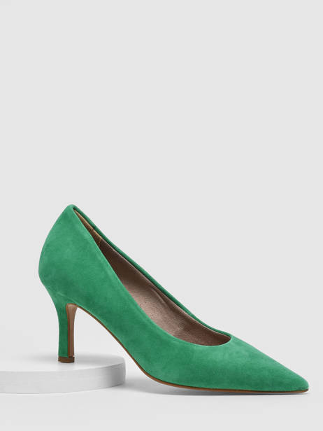 Pumps Met Naaldhak Uit Leder Tamaris Groen women 20 ander zicht 1