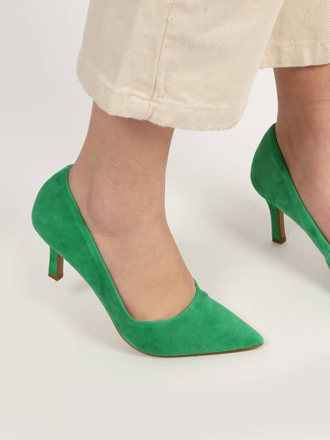 Pumps Met Naaldhak Uit Leder Tamaris Groen women 20 ander zicht 2
