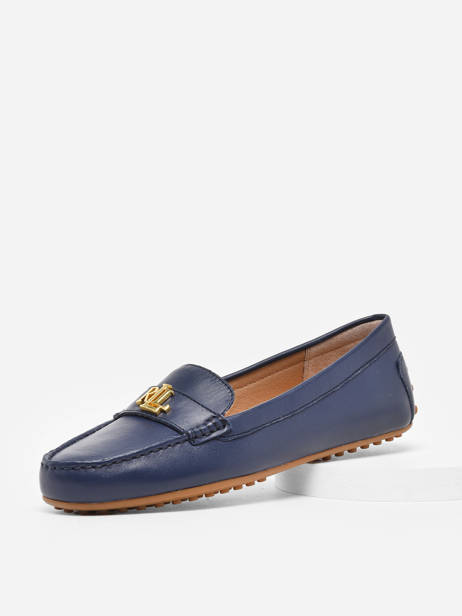 Mocassins Barnsbury Uit Leder Lauren ralph lauren Blauw women EOIL271 ander zicht 1