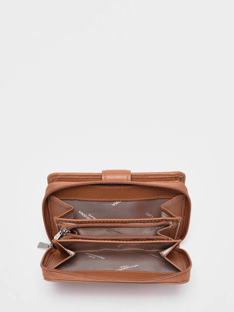 Portefeuille Leder Hexagona Bruin confort 461063 ander zicht 2