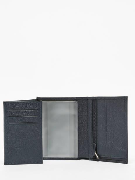 Portefeuille Confort Leder Hexagona Blauw confort 463156 ander zicht 1
