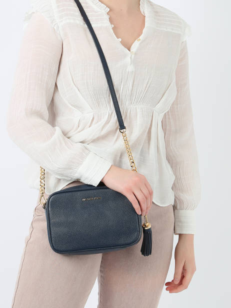 Cross Body Tas Ginny Leder Michael kors Blauw jet set F7GGNM8L ander zicht 1