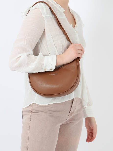 Cross Body Tas Firenze Leder Lancaster Beige firenze ST368 ander zicht 1