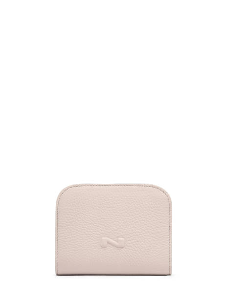 Portefeuille Egée Leder Nathan baume Beige egee 230023N