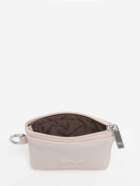 Portemonnee Original N Leder Nathan baume Beige original n 203N ander zicht 1
