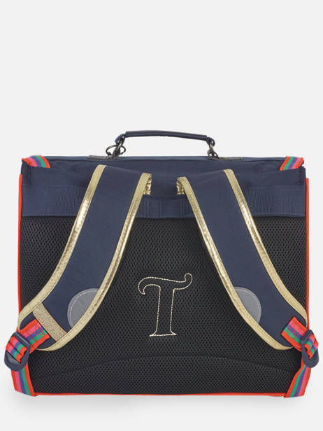 Boekentas 2 Compartimenten Tann's Blauw les fantaisies f 38323 ander zicht 4