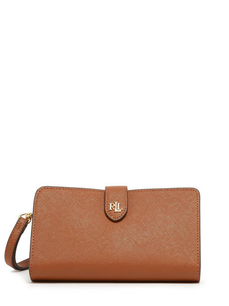 Portefeuille Tech Leder Lauren ralph lauren Bruin dryden 32916514