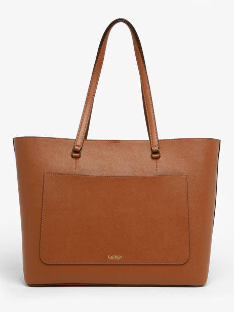 Schoudertas Karly Leder Lauren ralph lauren Bruin karly 31911655 ander zicht 4