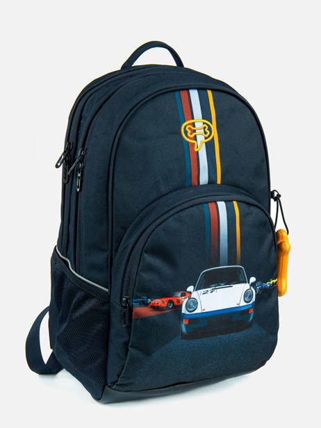 Rugzak Aspen 3.0 Boys Stones and bones Blauw boys B ander zicht 2