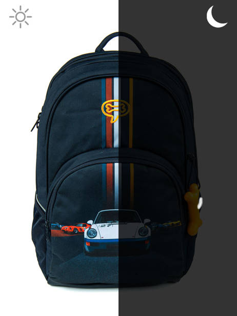 Rugzak Aspen 3.0 Boys Stones and bones Blauw boys B ander zicht 5