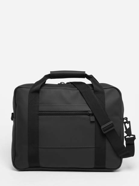 Laptoptas Rains Zwart travel 14250 ander zicht 4